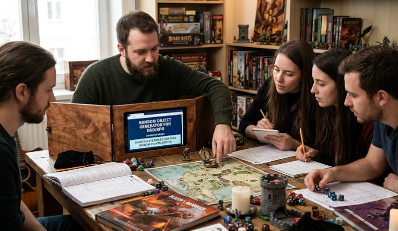 Random Object Generator for D&D